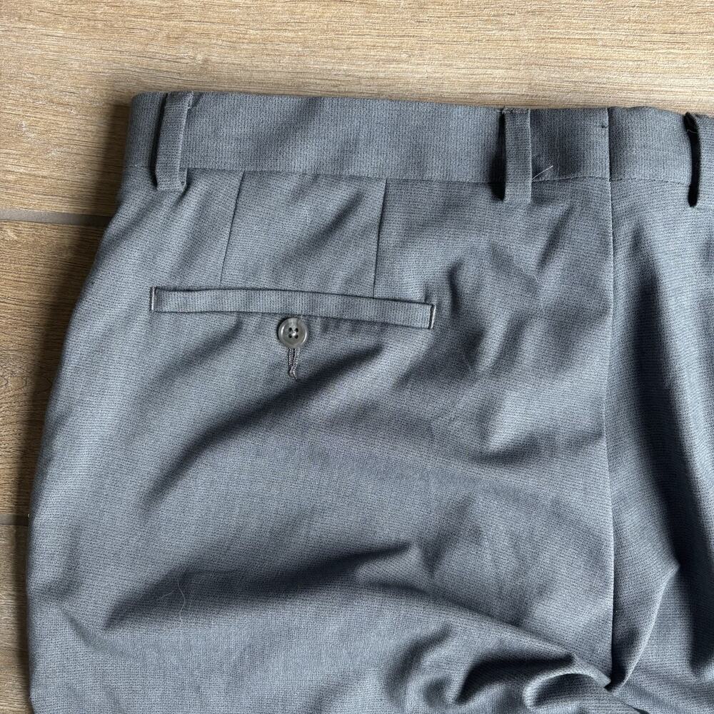 Michael Kors Mens Size 34x30 Dress Pants Gray Classic Fit Performance - Picture 13 of 15